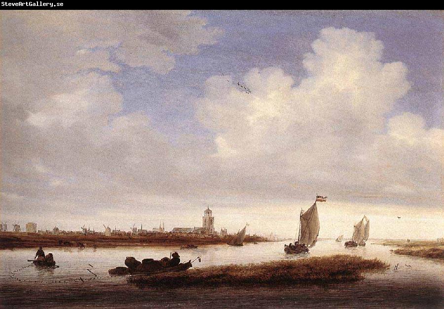 Salomon van Ruysdael View of Deventer Seen from the North West
